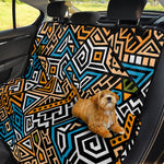 Ethnic Aztec Geometric Pattern Print Pet Car Back Seat Cover