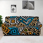 Ethnic Aztec Geometric Pattern Print Sofa Cover