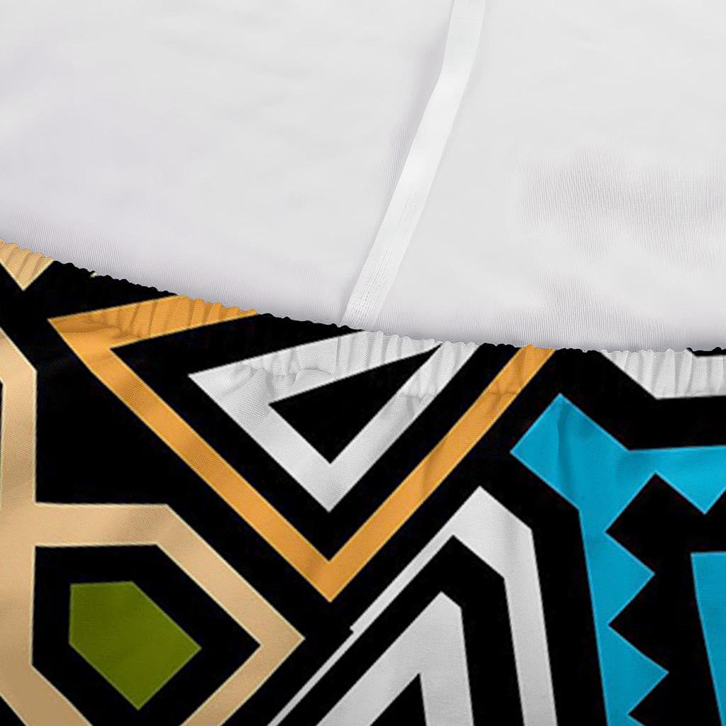 Ethnic Aztec Geometric Pattern Print Sofa Cover