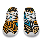 Ethnic Aztec Geometric Pattern Print Sport Shoes GearFrost