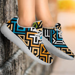 Ethnic Aztec Geometric Pattern Print Sport Shoes GearFrost