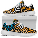 Ethnic Aztec Geometric Pattern Print Sport Shoes GearFrost