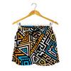 Ethnic Aztec Geometric Pattern Print Women's Shorts