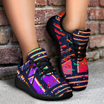 Ethnic Aztec Grunge Trippy Print Sport Shoes GearFrost