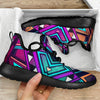 Ethnic Aztec Trippy Print Mesh Knit Shoes GearFrost