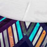 Ethnic Aztec Trippy Print Sofa Cover