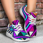 Ethnic Aztec Trippy Print Sport Shoes GearFrost