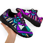 Ethnic Aztec Trippy Print Sport Shoes GearFrost