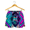 Ethnic Aztec Trippy Print Women's Shorts