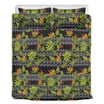 Ethnic Bird Of Paradise Pattern Print Duvet Cover Bedding Set