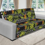 Ethnic Bird Of Paradise Pattern Print Futon Protector