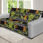 Ethnic Bird Of Paradise Pattern Print Futon Protector