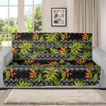 Ethnic Bird Of Paradise Pattern Print Futon Protector