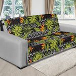 Ethnic Bird Of Paradise Pattern Print Futon Protector