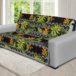 Ethnic Bird Of Paradise Pattern Print Futon Protector