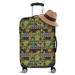 Ethnic Bird Of Paradise Pattern Print Luggage Cover