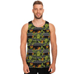 Ethnic Bird Of Paradise Pattern Print Men's Tank Top