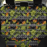 Ethnic Bird Of Paradise Pattern Print Pet Car Back Seat Cover