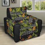 Ethnic Bird Of Paradise Pattern Print Recliner Protector