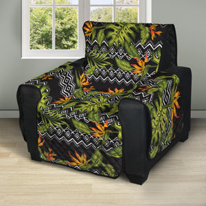 Ethnic Bird Of Paradise Pattern Print Recliner Protector