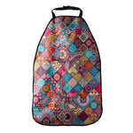 Ethnic Bohemian Mandala Pattern Print Car Seat Organizers