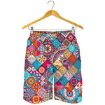 Ethnic Bohemian Mandala Pattern Print Men's Shorts