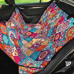 Ethnic Bohemian Mandala Pattern Print Pet Car Back Seat Cover