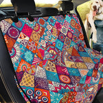 Ethnic Bohemian Mandala Pattern Print Pet Car Back Seat Cover