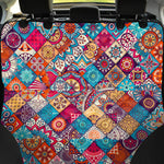 Ethnic Bohemian Mandala Pattern Print Pet Car Back Seat Cover