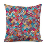 Ethnic Bohemian Mandala Pattern Print Pillow Cover