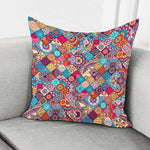 Ethnic Bohemian Mandala Pattern Print Pillow Cover