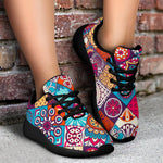 Ethnic Bohemian Mandala Pattern Print Sport Shoes GearFrost