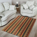 Ethnic Boho Tribal Pattern Print Area Rug