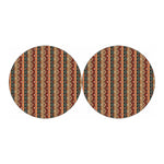 Ethnic Boho Tribal Pattern Print Car Coasters