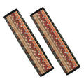 Ethnic Boho Tribal Pattern Print Car Seat Belt Covers