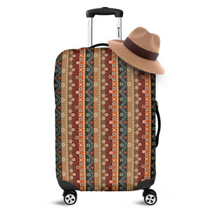 Ethnic Boho Tribal Pattern Print Luggage Cover