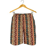 Ethnic Boho Tribal Pattern Print Men's Shorts