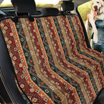 Ethnic Boho Tribal Pattern Print Pet Car Back Seat Cover