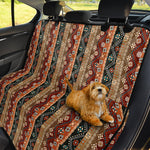 Ethnic Boho Tribal Pattern Print Pet Car Back Seat Cover