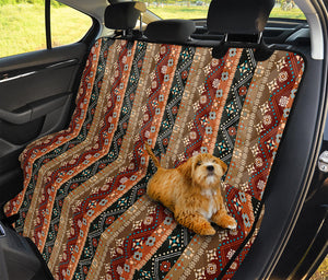 Ethnic Boho Tribal Pattern Print Pet Car Back Seat Cover