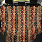 Ethnic Boho Tribal Pattern Print Pet Car Back Seat Cover