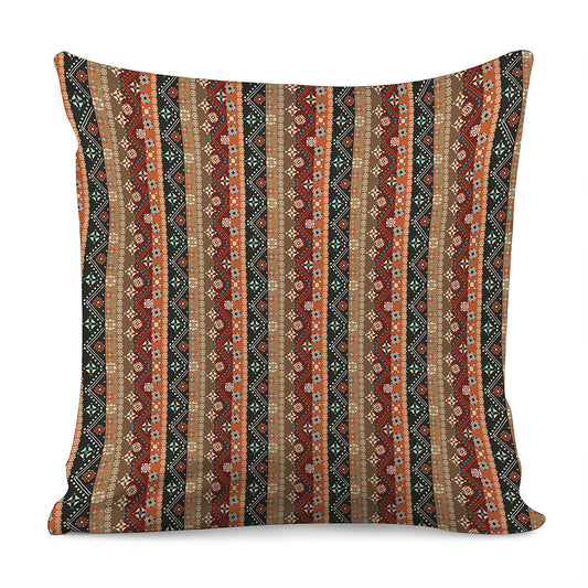 Ethnic Boho Tribal Pattern Print Pillow Cover