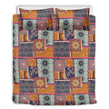Ethnic Floral Patchwork Pattern Print Duvet Cover Bedding Set