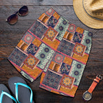 Ethnic Floral Patchwork Pattern Print Men's Shorts
