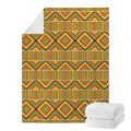 Ethnic Kente Pattern Print Blanket