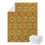 Ethnic Kente Pattern Print Blanket