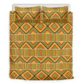 Ethnic Kente Pattern Print Duvet Cover Bedding Set