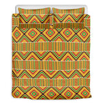 Ethnic Kente Pattern Print Duvet Cover Bedding Set