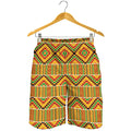 Ethnic Kente Pattern Print Men's Shorts