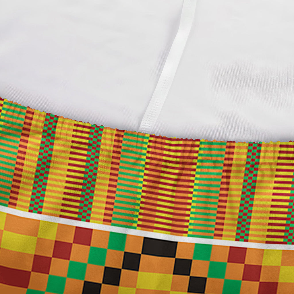 Ethnic Kente Pattern Print Sofa Cover